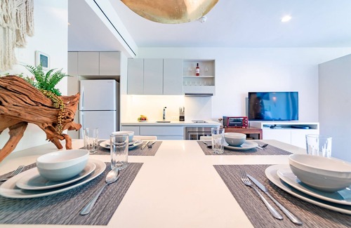 R Condo | Close to Town and Beach | Studio with Private Terrace in Mixie Condos