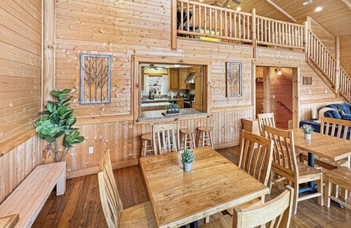 Bryson City Cabin | Cloud Nine Retreat; sleeps 12 | hot tub | gameroom