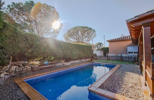La Canyera Villa | Club Villamar - Practical villa with a private pool, 16000 meters from the beach, located in a qu.