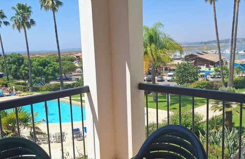 Alvor Apartment | Clube Alvor Ria - riverfront one bedroom apartment with fabulous harbour views