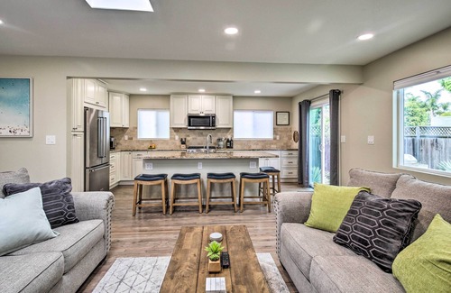 Carlsbad Village House | Coastal Carlsbad Home: 1 Mi to Beach & Downtown