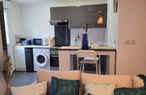 Survilliers Apartment | COCOONING HOUSE 211 SUITE AZUR appartement AEROPORT PARIS ROISSY CDG, PARC ASTERIX, CHATEAU DE CHANTILLY, STADE DE FRANCE