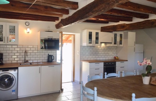Chaveignes Cottage | Collection of boutique cottages around a courtyard with pool & garden, sleeps 15