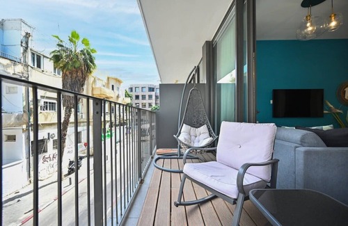 Tel Aviv Apartment | Colorful 2BR next to Gazoz Beach by HolyGuest