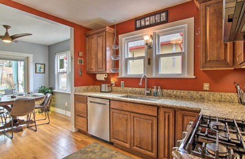 Central Colorado Springs House | Colorful CO Springs Retreat - Blocks to Downtown!