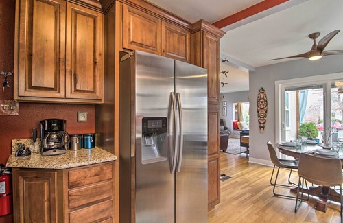 Central Colorado Springs House | Colorful CO Springs Retreat - Blocks to Downtown!