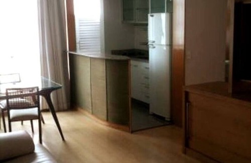 Santo Agostinho Apartment | Comfort in Lourdes, 1 block from Diamond Shopping Center, 1 parking space/garage and laundry room