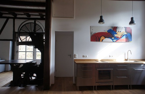 Kirchberg an der Murr Apartment | Comfortable apartment (loft) furnished with garden - CO2 neutral - WiFi included