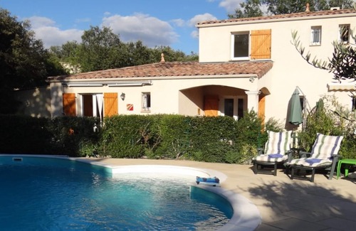 Notre-Dame-de-Londres House | Comfortable cottage with pool, landscaped garden, scrubland and Pic Saint Loup