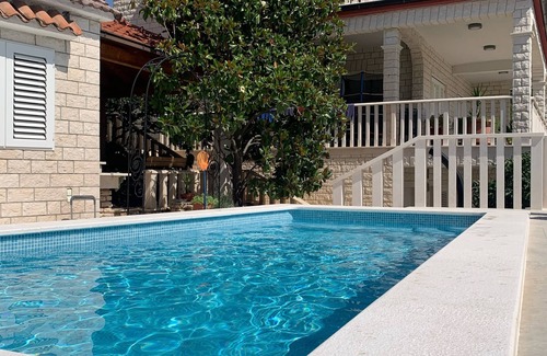 Marina Apartment | Comfortable apartment with private swimming pool, spacious terraces, 80m from the beach