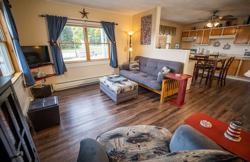 Munising Apartment | Comfortable family friendly situated on the shore of Munising Bay Lake Superior