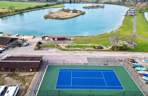 Sawley Ski Chalet | Comfortable lodge that sleeps four people, ideal for families.
