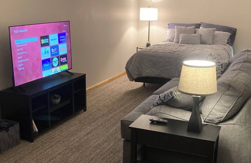 Hudson House | Comfortable Private room with bathroom and kitchenette.