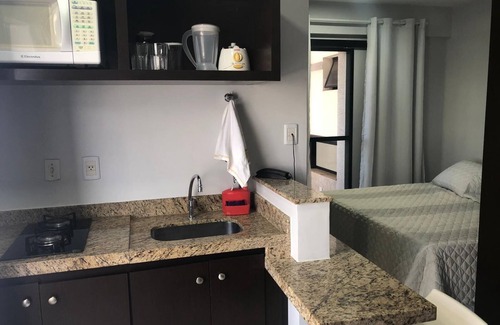 West Sector Apartment | Comfortable studio with kitchen/pantry, bedroom, bathroom.
