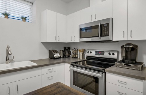 Prince George House | compact luxury with Commercial grade massage chair