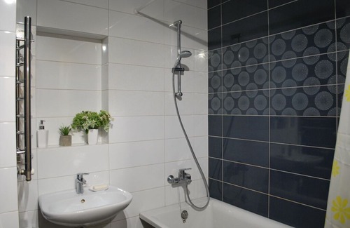 Svitlogirske Apartment | Condo, kitchen, bathroom and other