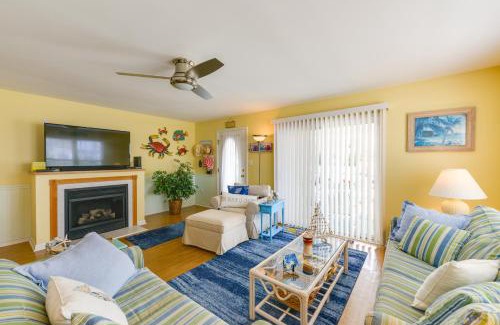 Wildwood Apartment | Condo with Deck Walk to Beach and Convention Center!