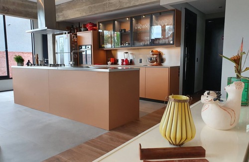 Campeche House | Contemporary house near the beach with heated pool, hot tub and barbecue