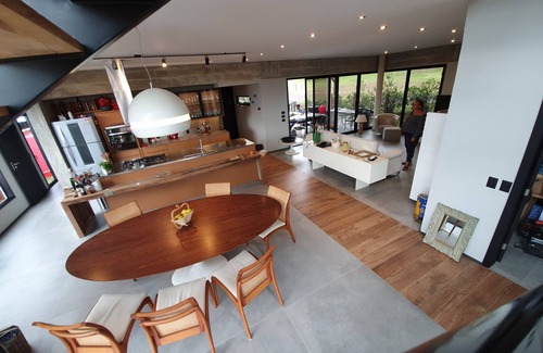Campeche House | Contemporary house near the beach with heated pool, hot tub and barbecue