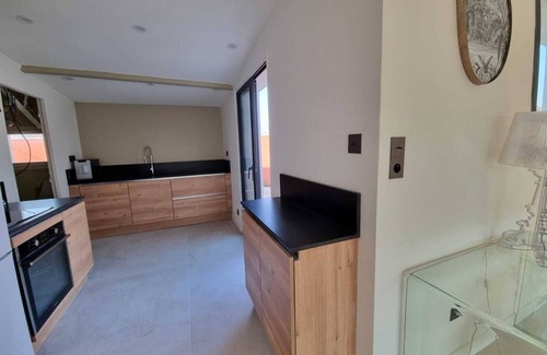 Jonquieres Villa | Contemporary villa with studio and private pool.