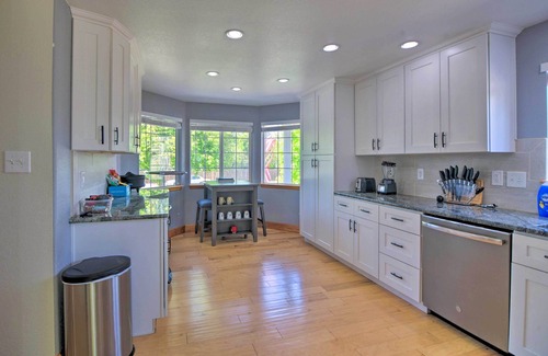 Frederick House | Convenient Longmont Home w/Hot Tub & Sauna!