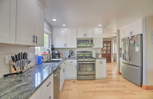 Frederick House | Convenient Longmont Home w/Hot Tub & Sauna!