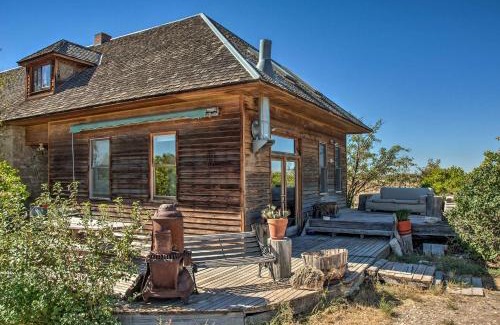 Greybull House | Converted Historic Schoolhouse with Views!
