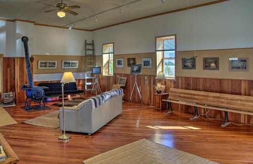 Greybull House | Converted Historic Schoolhouse with Views!