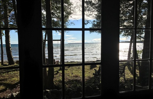 St Ignace Cabin | Cool breezes off Lake Michigan. Book your fall color stay!
