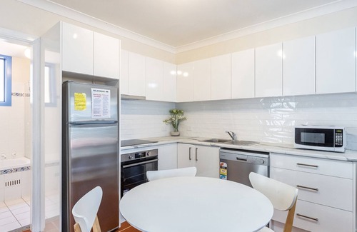 Corlette Apartment | Copacabana, 2/61 Sandy Point Road - cute unit with water views from the balcony