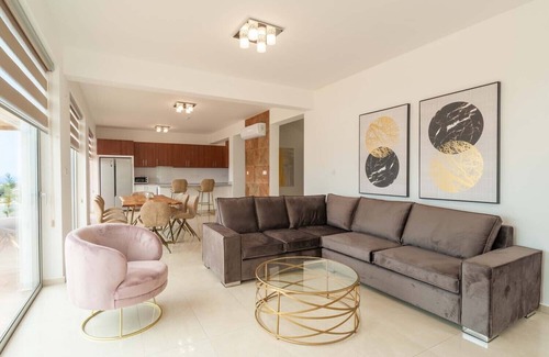 Peyia Town Villa | Coral Elite Residence 9. Luxury 4 bedroom villa with private pool and jacuzzi.