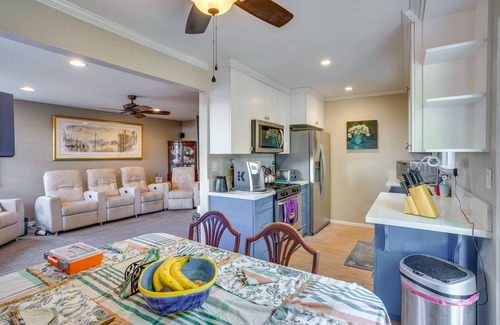 East Side Costa Mesa Apartment | Costa Mesa Rental w/Private Hot Tub & Fire Pit!
