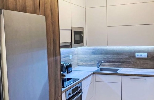 Janske Lazne Apartment | Cosy apartment for 4 guests with WIFI, TV, balcony and panoramic view