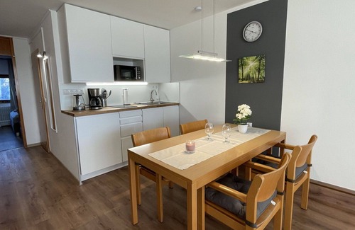 Sankt Englmar Apartment | Cosy apartment for 4 people with WIFI, pool, TV, balcony and parking