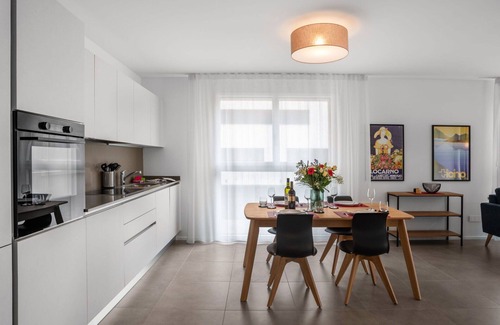 Locarno Apartment | Cosy apartment for 4 people with WIFI, TV, balcony and pets allowed