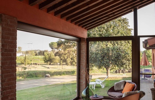 Larciano House | Cosy apartment in villa for 2 guests with pool, A/C, WIFI, TV and parking