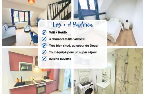 Douai Apartment | Cosy appart- 6 pers Netflix Hyper centre Douai