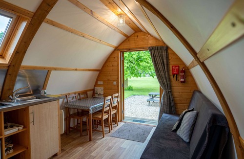 Weston Cabin | Cosy Glamping Cabin With Wood Fired Hot Tub