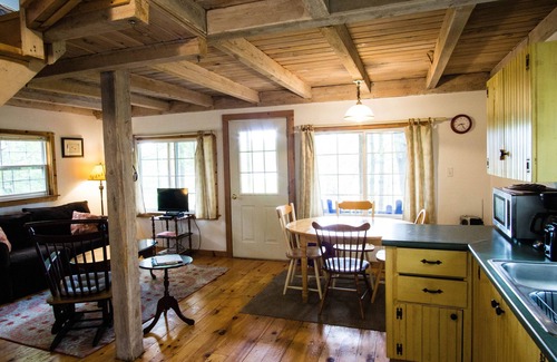 Arrowsic Cottage | Cottage featuring a Screened Porch overlooking the Water