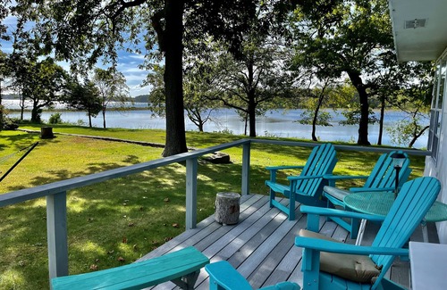 Pipes Cove Cottage | Cottage on Beach front Estate with Dockage .Walk to Village