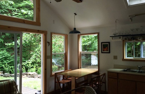 Homer Cottage | Cottage Overlooking Private Waterfall, 100 Yards From Level Beach. 1 BR w/loft