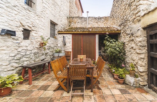 Canalejas de Penafiel House | Country House 'Casa Rural La Herreria' with Private Terrace, Private Garden and Balcony