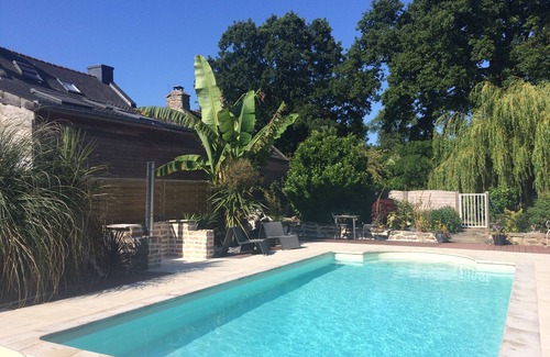 Sulniac House | Country house heated pool 15 minutes from the Gulf of Morbihan
