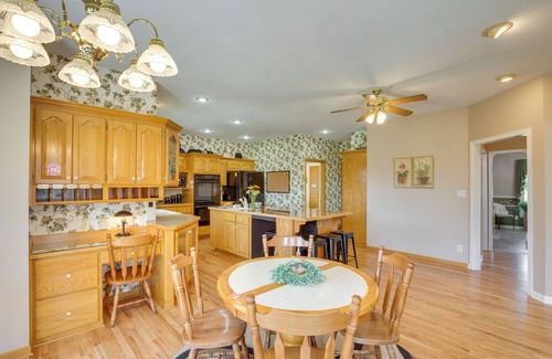 Jackson County House | Country Living w/Spacious Yard: Sibley Home!