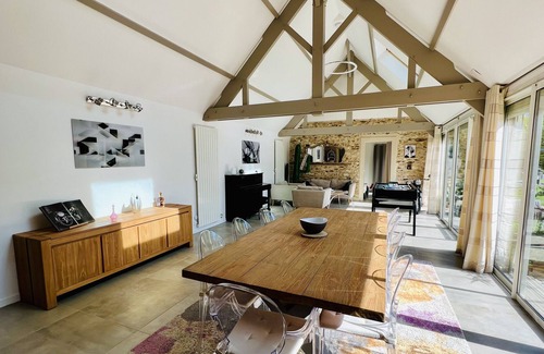 Emance House | Country property 50 minutes from Paris -SPA-Brasero-Fibre-Billard-Baby Foot