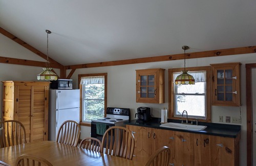 Town of Yates Cabin | Countryside Cabin on 40 Private Acres Along Johnson Creek