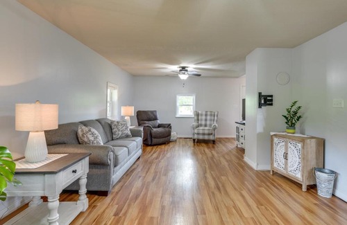 Greeneville House | Countryside Hideaway in Greeneville with Fire Pit!