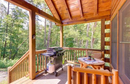 Cherry Log House | Couples Getaway Cabin by Hiking and Waterfalls!