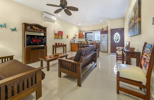 Centro - Supmza 001 Apartment | Courtyard Villa "Oaxaca" with a/c and pool 5 min stroll to beach