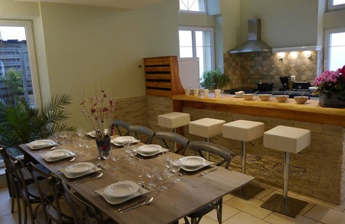 Uzemain House | Covered SWIMMING POOL and SAUNA + PRIVATE SPA LOGIS LUEURS DU SOLEIL 4* -7/10 People